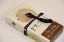 Auto Sleepers blue printed ribbon on shortbread box (click to enlarge)