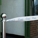2 colour printed launch ribbon banner - Aviagen Turkeys (click to enlarge)